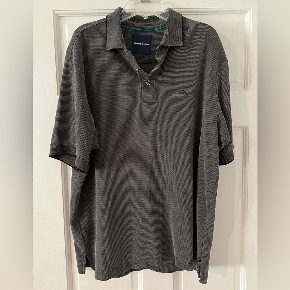 Gray Tommy Bahama Polo shirt size medium